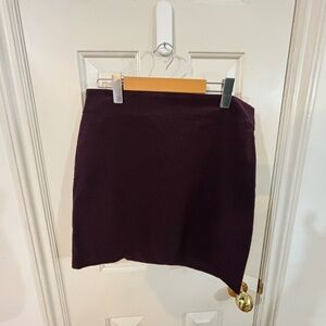 corduroy wine colour skirt * accepting offers